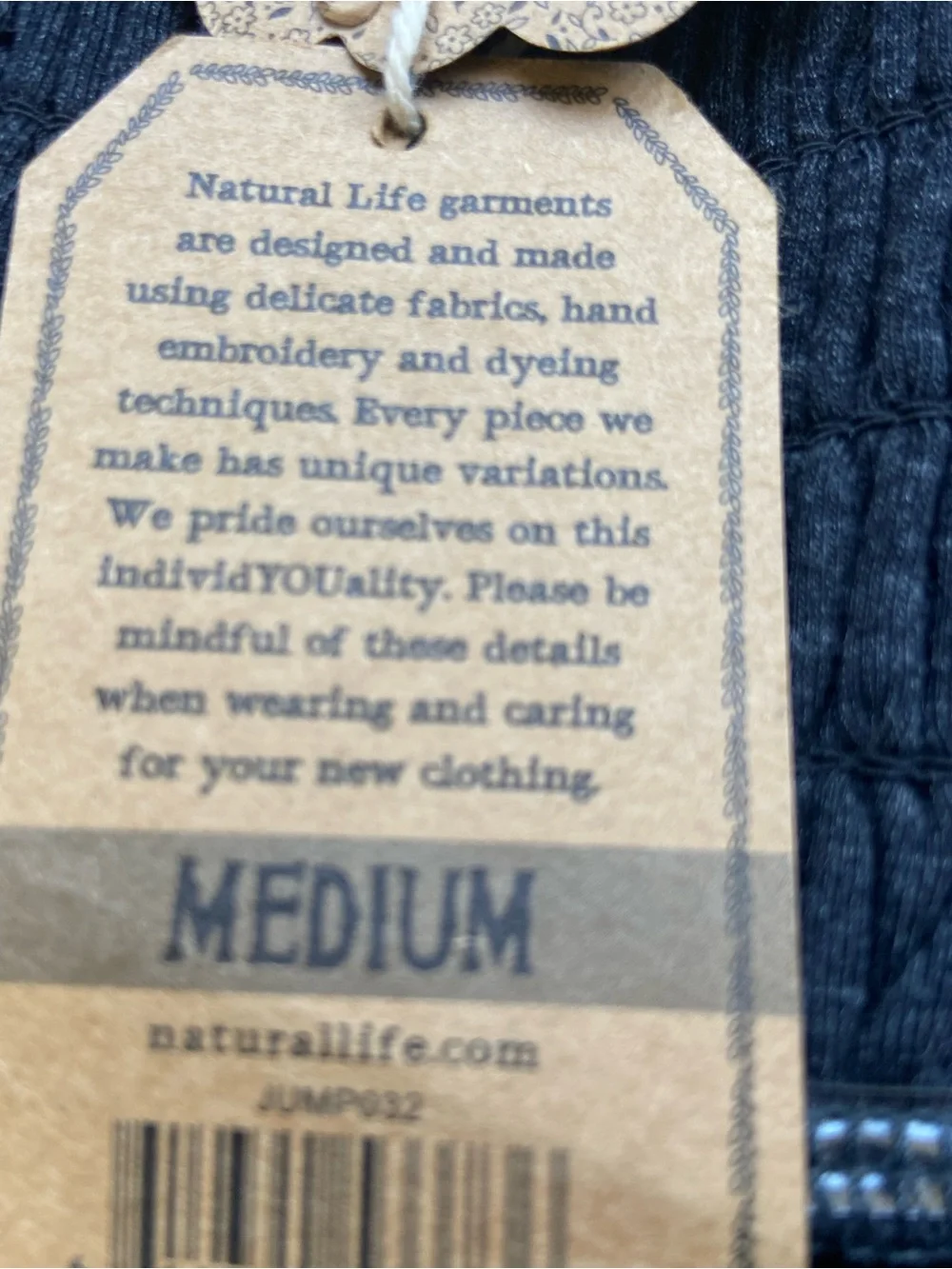 Natural Life Harper Knit Jumpsuit Charcoal Grey Size M NWT Baggy Wide Leg Boho - Picture 7 of 11
